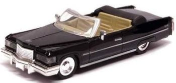 NEW48013E - CADILLAC decappottabile Coupe De Ville 1976 nera