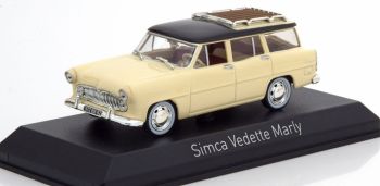 NOREV574055 - SIMCA Vedette Marly station wagon del 1957 con tetto nero crema