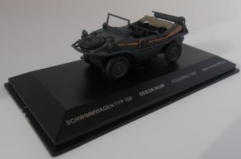 ODE062M - VOLKSWAGEN Schwimmwagen anfibio TYP 166 Feldgrau 1943 esercito tedesco limitato a 500 esemplari