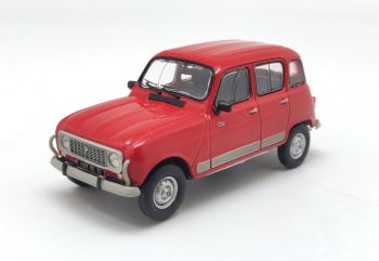 ODE118 - RENAULT 4 Clan rosso - Edizione limitata a 504 copie.