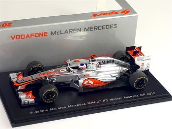 SPAS3044 - McLAREN MP4-27 #3 Vincitore GP Australia 2012 J.Button