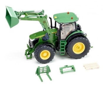 SIK6792 - JOHN DEERE 7310R con caricatore Radiocomandato tramite applicazione Bluetooth (senza telecomando)