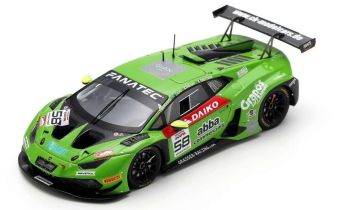 SPASB736 - LAMBORGHINI Huracan GT3 EVO 2 #58 GRT Grasser Racing Team 24h SPA 2023 F.Crestani / S.Neary / G.Tweraser / R.Capo - Limitato a 300 ex.