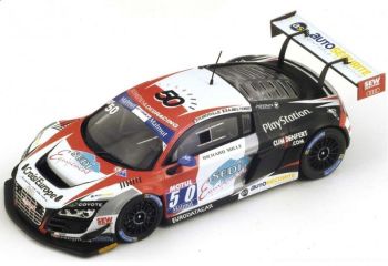 SPASF076 - AUDI R8 LMS Ultra S.Loeb Rg #50 1° C2 Ledenon GT Tour 2014 Beltoise A.Beltoise/ R.Berville