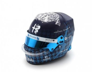 SPA5HF127 - Casco - Zhou Guanyu - Alfa Romeo F1 Team - GP Giappone 2023