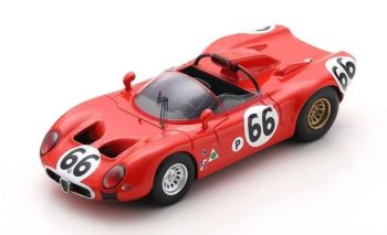 SPAUS315 - ALFA ROMEO 33 #66 12h Sebring 1967 R.Bussinello / N.Galli - Limitata a 300 esemplari.